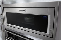KitchenAid 1.1 Cu. Ft. Built-In Low Profile Microwave and Slim Trim Kit - YKMBT5011KS | Four à micro-ondes encastré à profil bas KitchenAid de 1,1 pi3 avec trousse d’encastrement mince - YKMBT5011KS | YKMBT50S