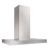 Venmar Ispira 30" Chimney Range Hood - WCB3I30SBS - Range Hood in Stainless Steel with Brushed Grey Glass 