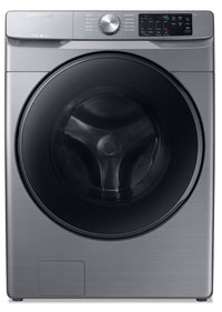 Samsung 5.2 Cu. Ft. Front-Load Washer with Steam - WF45R6100AP/US - Washer in Platinum