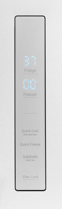 Haier 16.4 Cu. Ft. Quad-Door Refrigerator - QHE16HYPFS | Réfrigérateur à 4 portes Haier de 16,4 pi³ - QHE16HYPFS | QHE16HYS