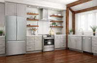 Bosch 4.6 Cu. Ft. 800 Series Electric Range with Induction Cooktop - HII8057C | Cuisinière électrique Bosch de série 800 de 4,6 pi3 avec surface de cuisson à induction - HII8057C | HII8057C