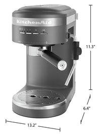 KitchenAid Semi-Automatic Espresso Machine - KES6403DG | Machine à espresso semi-automatique KitchenAid - KES6403DG | KES6403G