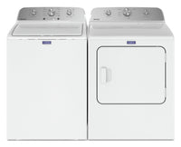 Maytag 5.2 Cu. Ft. Top-Load Washer and 7 Cu. Ft. Gas Dryer | Laveuse à chargement par le haut de 5,2 pi³ et sécheuse à gaz de 7 pi³ de Maytag | MATL450G