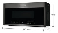 Frigidaire Gallery 1.9 Cu. Ft. Over-the-Range Microwave with Sensor Cook - GMOS1964AD | Four à micro-ondes à hotte intégrée Frigidaire Gallery de 1,9 pi³ avec cuisson par capteur - GMOS1964AD | GMOS19AD