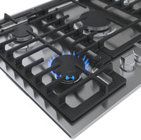 Bosch 500 Series 30" Gas Cooktop - NGM5058UC | Surface de cuisson à gaz Bosch de série 500 de 30 po - NGM5058UC | NGM505SS