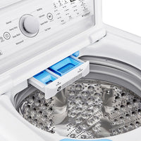 LG 5.8 Cu. Ft. Top-Load Washer with Turbo Drum™ - WT7150CW  | Laveuse LG à chargement par le haut de 5,8 pi3 avec tambour TurboDrumMC – WT7150CW  | WT7150CW