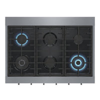 Bosch 800 Series 36" 6-Burner Gas Rangetop - RGM8658UC | Surface de cuisson à gaz Bosch de série 800 de 36 po à 6 brûleurs– RGM8658UC | RGM8658C