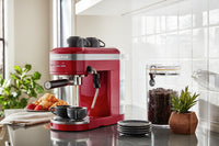 KitchenAid Metal Semi-Automatic Espresso Machine - KES6503ER | Machine à espresso semi-automatique KitchenAid en métal - KES6503ER | KES6503R