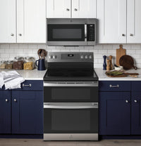 GE 6.6 Cu. Ft. Double-Oven Freestanding Electric Range - JBS86SPSS | Cuisinière amovible électrique à four double GE de 6,6 pi³ – JBS86SPSS | JBS86SPS