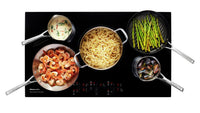 KitchenAid 36" Sensor Induction Cooktop - KCIG556JBL | Surface de cuisson à induction par capteur KitchenAid de 36 po - KCIG556JBL | KCIG556B