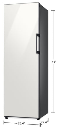 Samsung Bespoke 11.4 Cu. Ft. Panel-Ready Flex Column Freezer - RZ11T7474AP/AA | Congélateur colonne Bespoke Flex de Samsung 11,4 pi³ à panneau personnalisable - RZ11T7474AP/AA | RZ11T747
