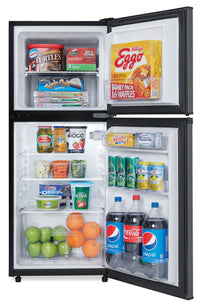 Danby 4.7 Cu. Ft. Compact Refrigerator with Freezer - DCR047A1BBSL | Réfrigérateur compact Danby de 4,7 pi3 avec congélateur - DCR047A1BBSL | DCR047A1