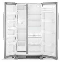 Maytag 25 Cu. Ft. Side-by-Side Refrigerator - MSS25N4MKZ  | Réfrigérateur Maytag de 25 pi³ à compartiments juxtaposés - MSS25N4MKZ  | MSS254KZ