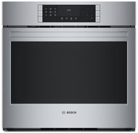 Bosch 4.6 Cu. Ft. 800 Series Smart Single Wall Oven - HBL8454UC | Four mural simple intelligent Bosch de série 800 de 4,6 pi3 - HBL8454UC | HBL8454C
