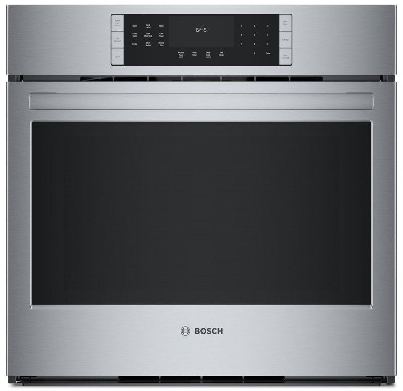 Bosch 4.6 Cu. Ft. 800 Series Smart Single Wall Oven - HBL8454UC | Four mural simple intelligent Bosch de série 800 de 4,6 pi3 - HBL8454UC | HBL8454C