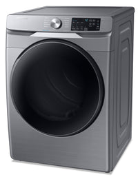Samsung 7.5 Cu. Ft. Electric Dryer with Steam Sanitize+ - DVE45T6100P/AC - Dryer in Platinum