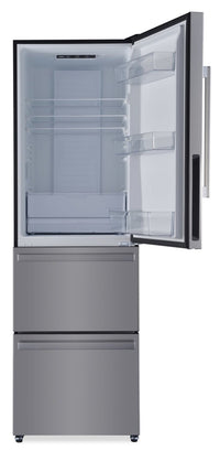 Galanz 12.4 Cu. Ft. 3-Door Refrigerator - GLR12BS2E16 | Réfrigérateur à 3 portes Galanz de 12,4 pi³ - GLR12BS2E16 | GLR12B16