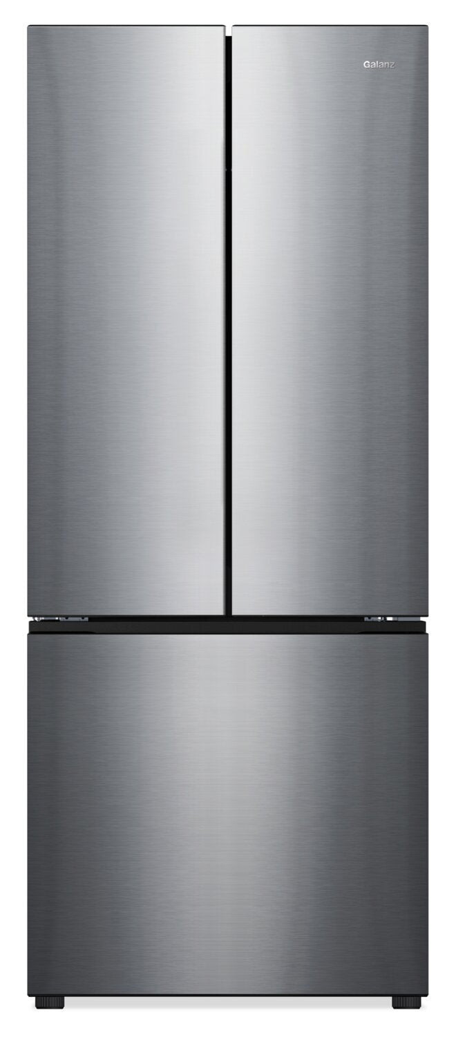 Galanz 16 Cu. Ft. French-Door Refrigerator - GLR16FS2M08 | Réfrigérateur Galanz de 16 pi3 à portes françaises - GLR16FS2M08 | GLR16FSS