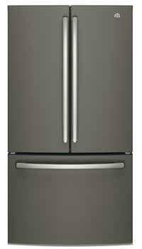 GE 27 Cu. Ft. French-Door Refrigerator with Internal Water Dispenser - GNE27JMMES - Refrigerator in Slate