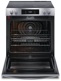 Frigidaire Gallery 6.2 Cu. Ft. Electric Range with Total Convection - GCFE306CBF | Cuisinière électrique Frigidaire Gallery de 6,2 pi3 avec convection totale - GCFE306CBF | GCFE306F