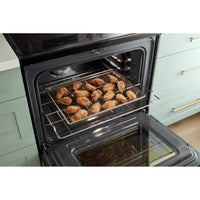 Whirlpool 5.3 Cu. Ft. Electric Range with Air Fry and Self-Clean - Fingerprint Resistant Stainless S… | Cuisinière électrique Whirlpool de 5,3 pi³ avec friture à air et autonettoyage - acier inoxydable ré…