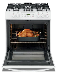 Frigidaire 5.0 Cu. Ft. Front-Control Freestanding Gas Range - FFGH3054UW - Gas Range in White