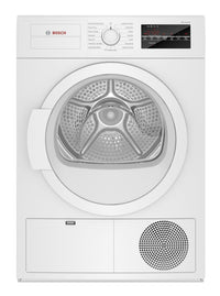 Bosch 300 Series 2.2 Cu. Ft. Front-Load Washer and 4 Cu. Ft. Condensation Dryer  | Laveuse à chargement frontal 2,2 pi³ et sécheuse par condensation de 4 pi³ de série 300 de Bosch  | BHFL300W