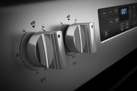 Maytag 5.3 Cu. Ft. Electric Range with Air Fry and AquaLift® - Fingerprint Resistant Stainless Steel… | Cuisinière électrique Maytag de 5,3 pi³ avec friture à air et technologie AquaLiftMD - acier inoxyda…
