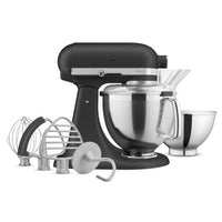 KitchenAid Artisan Series Tilt-Head Stand Mixer with Premium Accessory Pack - KSM195PSBK | Batteur sur socle à tête inclinable KitchenAid de la série Artisan avec trousse d'accessoires de qualité supérieure - KSM195PSBK | KSM9PSBK