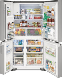 Frigidaire Gallery 21.5 Cu. Ft. Counter-Depth 4-Door Refrigerator - GRQC2255BF | Réfrigérateur 4 portes Frigidaire Gallery de 21,5 pi³ de profondeur comptoir - GRQC2255BF | GRQC2255