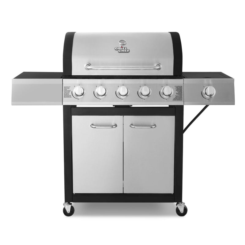 Grill Chef 72,000 BTU Propane Gas Barbecue - GCB511SSP | Barbecue à gaz propane Grill Chef de 72 000 BTU - GCB511SSP | GCB511SS