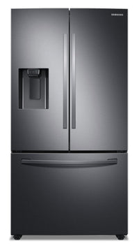 Samsung 27 Cu. Ft. French-Door with SpaceMax Technology™ - RF27T5201SR/AA - Refrigerator in Black Stainless Steel