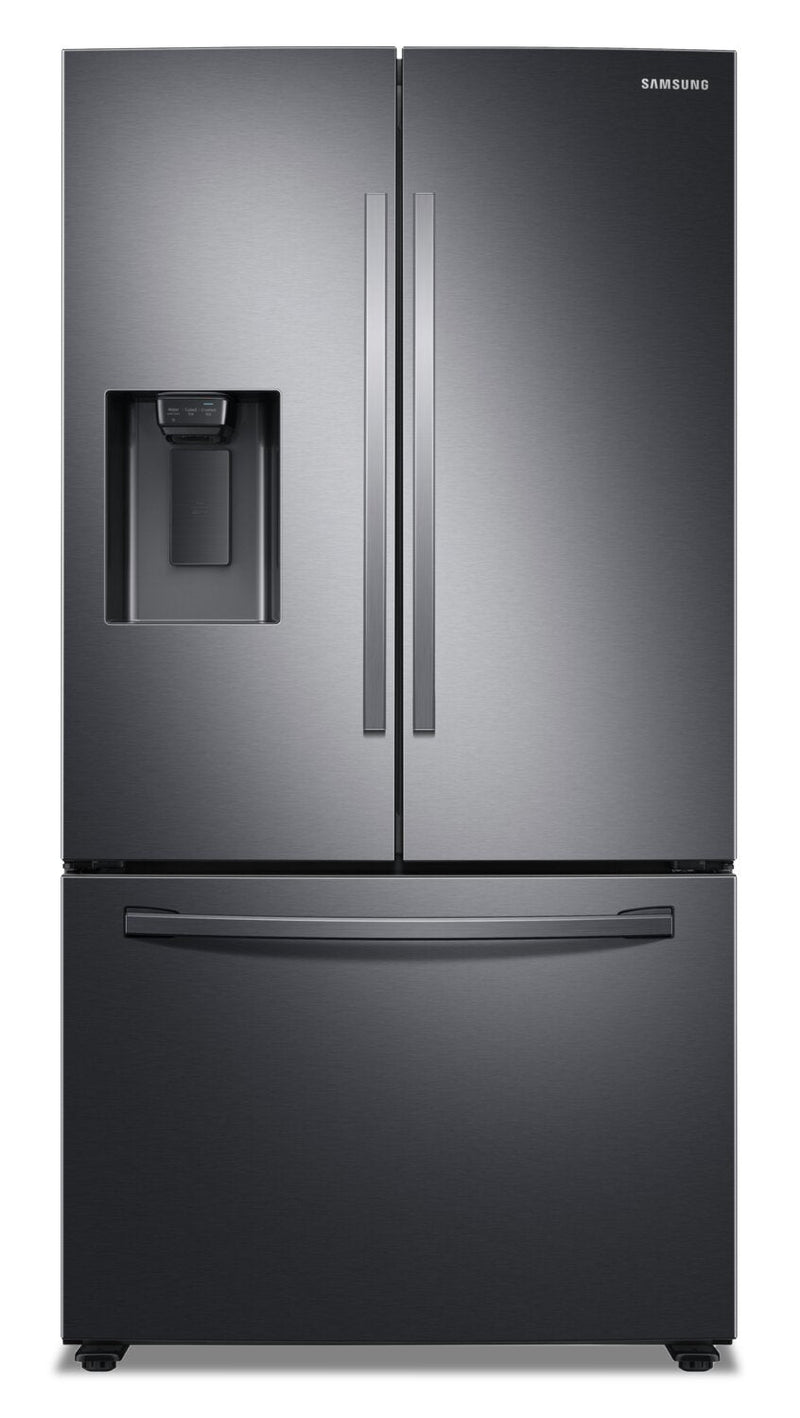 Samsung 27 Cu. Ft. French-Door with SpaceMax Technology™ - RF27T5201SR/AA - Refrigerator in Black Stainless Steel