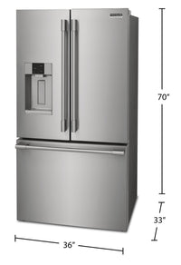 Frigidaire Professional 27.8 Cu. Ft. French-Door Refrigerator - PRFS2883AF | Réfrigérateur Frigidaire Professional de 27,8 pi³ à portes françaises - PRFS2883AF | PRFS2883