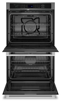 Maytag 8.6 Cu. Ft. Double Wall Oven with Air Fry and Basket - MOED6027LZ | Four mural double Maytag de 8,6 pi3 avec friture à air et panier - MOED6027LZ | MOED602Z