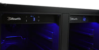 Silhouette Emmental 5.1 Cu. Ft. Dual Zone French-Door Beverage Centre - SBC051D1BSS - Beverage Centre in Stainless Steel