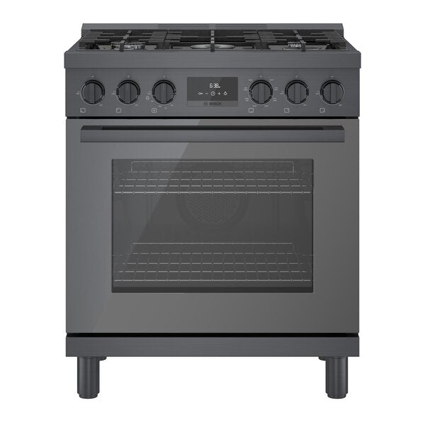 Bosch 800 Series 3.9 Cu. Ft. Dual Fuel Freestanding Range - HDS8045C | Cuisinière hybride amovible Bosch de série 800 - HDS8045C | HDS8045C