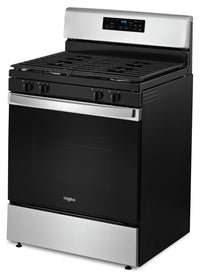 Whirlpool 5 Cu. Ft. Gas Range with Storage Drawer - WFG515S0MS | Cuisinière à gaz Whirlpool de 5 pi3 avec tiroir de rangement - WFG515S0MS | WFG515MS