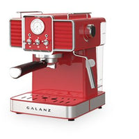 Galanz Retro Pump Espresso Machine - GLEC02RDRE14 | Machine à espresso rétro à pompe de Galanz - GLEC02RDRE14 | GLEC02RD