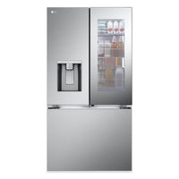 LG 26 Cu. Ft. Smart InstaView® Counter-Depth MAX™ Refrigerator - LRYKC2606S | Réfrigérateur LG de 26 pi³ de profondeur comptoir MAXMC avec hublot Smart InstaViewMD - LRYKC2606S | LRYKC26S