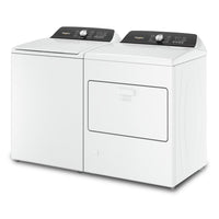Whirlpool 5.2 Cu. Ft. Top-Load Washer and 7 Cu. Ft. Electric Dryer - White | Laveuse à chargement par le haut de 5,2 pi³ et sécheuse électrique de 7 pi³ de Whirlpool - blanches | WHTL501L