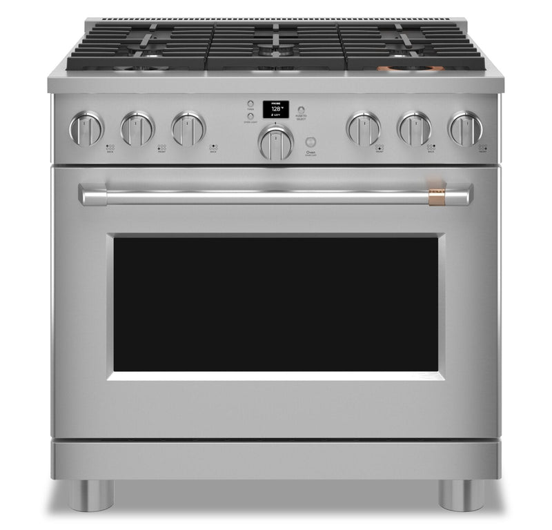 Café 6.2 Cu. Ft. Smart Commercial-Style 6-Burner Gas Range - CGY366P2TS1 | Cuisinière à gaz intelligente Café de style commercial de 6,2 pi3 à 6 brûleurs - CGY366P2TS1 | CGY366TS