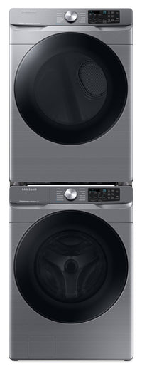 Samsung 5.2 Cu. Ft. Front-Load Washer and 7.5 Cu. Ft. Gas Dryer - Platinum | Laveuse à chargement frontal de 5,2 pi³ et sécheuse à gaz de 7,5 pi³ de Samsung - platine | SAFL630G