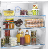 Haier 16.4 Cu. Ft. Quad-Door Refrigerator - QHE16HYPFS | Réfrigérateur à 4 portes Haier de 16,4 pi³ - QHE16HYPFS | QHE16HYS