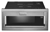 KitchenAid 1.1 Cu. Ft. Built-In Low Profile Microwave and Slim Trim Kit - YKMBT5011KS | Four à micro-ondes encastré à profil bas KitchenAid de 1,1 pi3 avec trousse d’encastrement mince - YKMBT5011KS | YKMBT50S