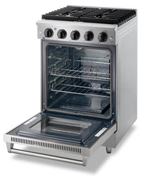 Thor Kitchen 24" 3.7 Cu. Ft. Freestanding Gas Range - LRG2401  | Cuisinière amovible à gaz 24 po Thor Kitchen de 3,7 pi³ - LRG2401  | LRG2401S
