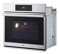 LG STUDIO 4.7 Cu. Ft. InstaView® Single Wall Oven - WSES4728F | Four mural simple LG STUDIO de 4,7 pi3 avec hublot InstaViewMD - WSES4728F | WSES472F