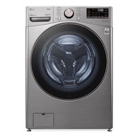 LG 5.2 Cu. Ft. Smart Front-Load Washer - WM3850HVA | Laveuse intelligente LG à chargement frontal de 5,2 pi3 – WM3850HVA  | WM3850HV