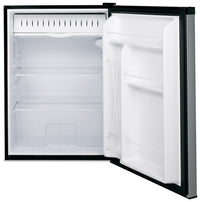 GE 5.6 Cu. Ft. Compact Refrigerator with Can Rack - GCE06GSHSB - Refrigerator in Stainless Steel