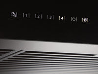 Venmar Ispira 36" Chimney Range Hood - WCB3I36SBB - Range Hood in Stainless Steel with Black Glass